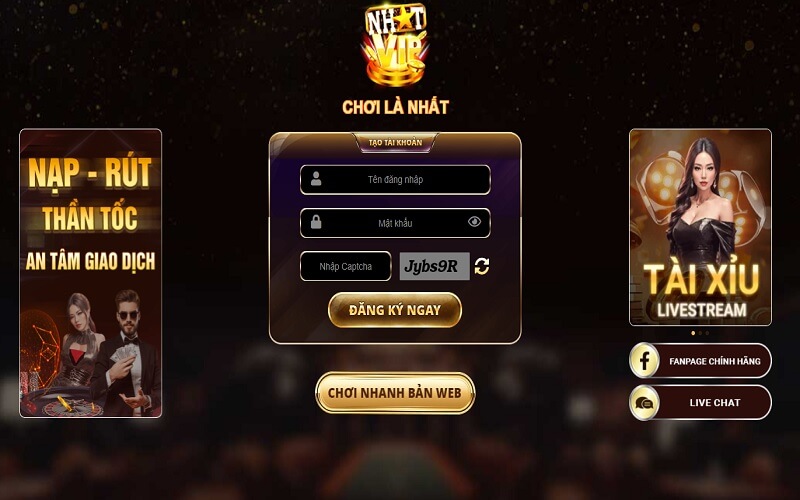 Cổng game NhatVip