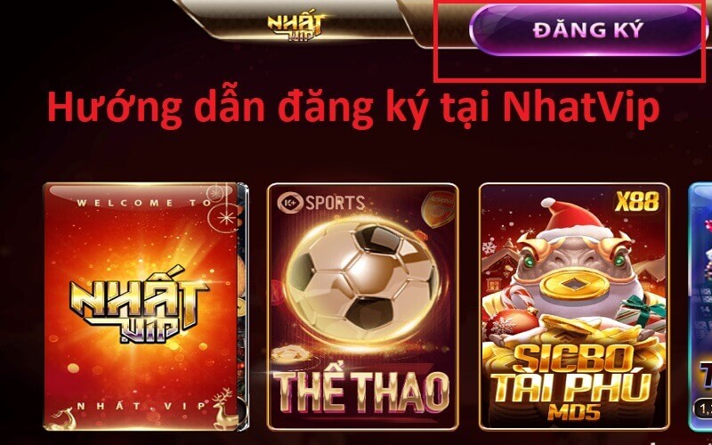 Đăng ký tại tài xỉu NhatVip